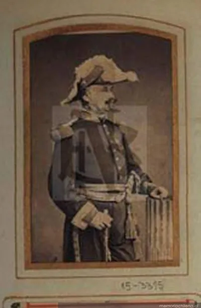 General Vargas Machuca, hacia 1870 — 1870 | Chile de Ayer