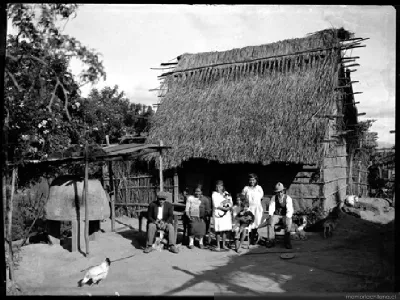 Gente de campo — 1930 | Chile de Ayer
