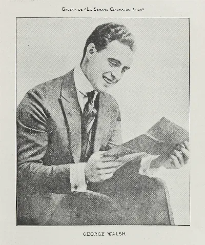 George Walsh — 1918 | Chile de Ayer
