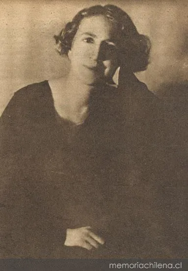 Inés Echeverría de Larraín (Iris), 1868-1949 — 1868 | Chile de Ayer