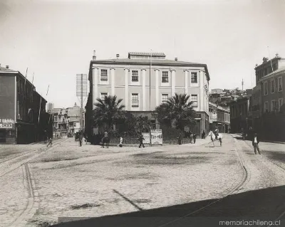 Plaza Anibal Pinto, hacia 1900 — 1900 | Chile de Ayer