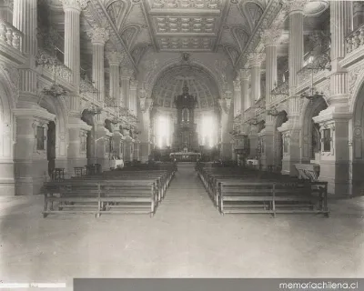 Iglesia de la Merced, hacia 1900 — 1900 | Chile de Ayer