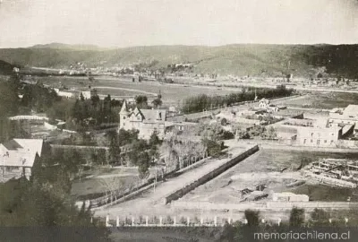 Vista parcial de la Población Vergara, hacia 1913 — 1900 | Chile de Ayer