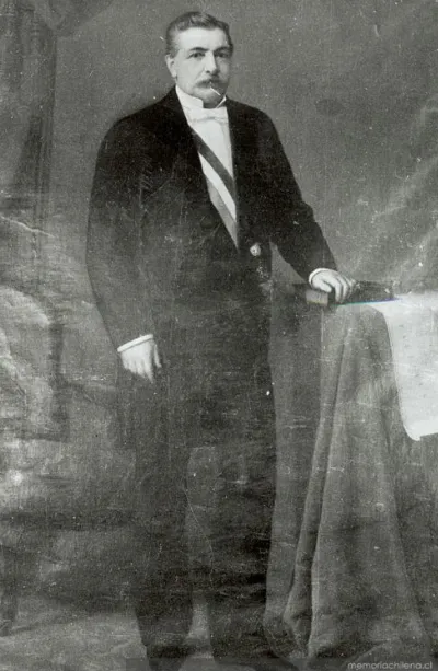 Presidente Domingo Santa María, hacia 1882 — 1882 | Chile de Ayer