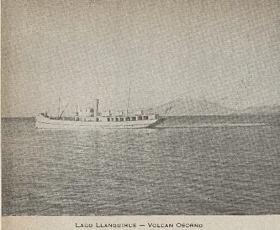 Lago Llanquihue y Volcán Osorno, 1944 — 1944 | Chile de Ayer
