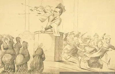 La pascua del 84 — 1884 | Chile de Ayer