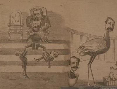 Mejorando a mi chiquillo... ¿si será el último?, 1885 — 1885 | Chile de Ayer