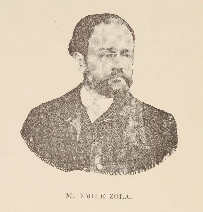 M. Emile Zola, hacia 1889 — 1889 | Chile de Ayer