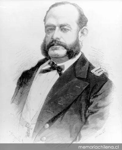 Miguel Grau, hacia 1879 — 1834 | Chile de Ayer