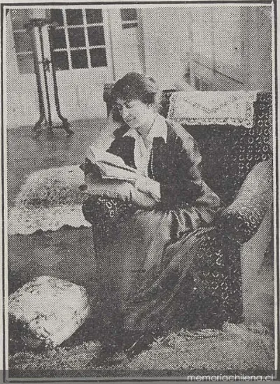 Inés Echeverría de Larraín, hacia 1920 — 1920 | Chile de Ayer