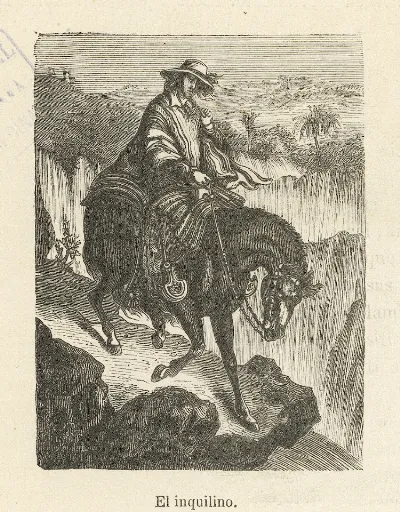 El inquilino — 1872 | Chile de Ayer