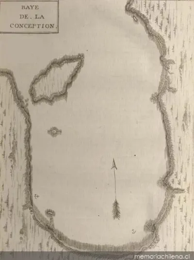 Baye de la Conception, 1709 — 1709 | Chile de Ayer