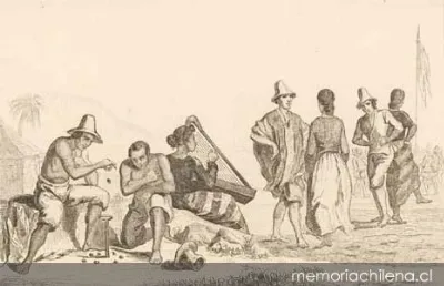 Cantos, juegos y danzas populares, 1840 — 1840 | Chile de Ayer