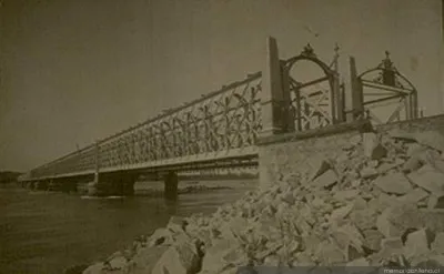 Puente sobre el Río Maule, 1906 — 1906 | Chile de Ayer