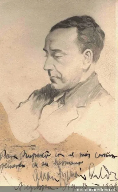 Juan Guzmán Cruchaga en Arequipa, agosto de 1924 — 1924 | Chile de Ayer