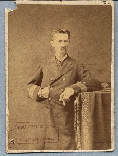 Contra Almirante Galvarino Riveros, 1833-1892 — 1833 | Chile de Ayer