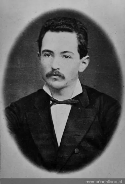 Valentín Letelier Madariaga, hacia 1890 — 1890 | Chile de Ayer