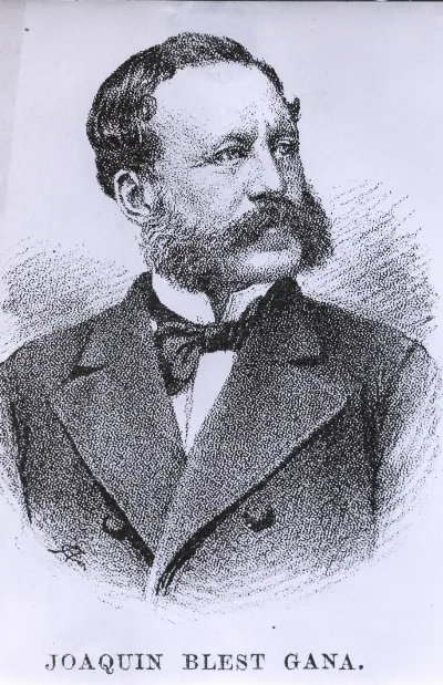 Joaquín Blest Gana, hacia 1880 — 1880 | Chile de Ayer