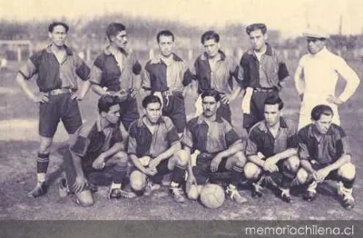 Cuadro de football nortino, hacia 1926 — 1926 | Chile de Ayer