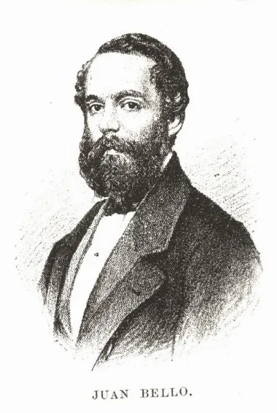 Juan Bello, 1825 -1860 — 1855 | Chile de Ayer