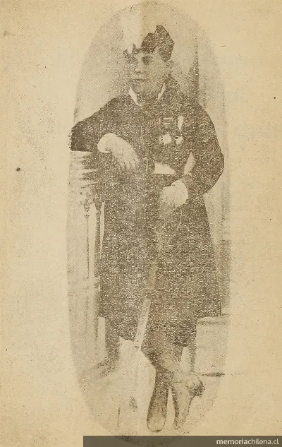 Filomena Valenzuela, cantinera del Primer Batallón de Atacama — 1870 | Chile de Ayer