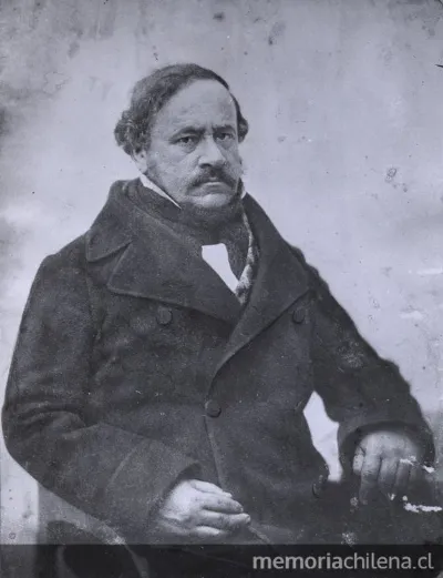 José Zapiola, hacia 1850 — 1850 | Chile de Ayer