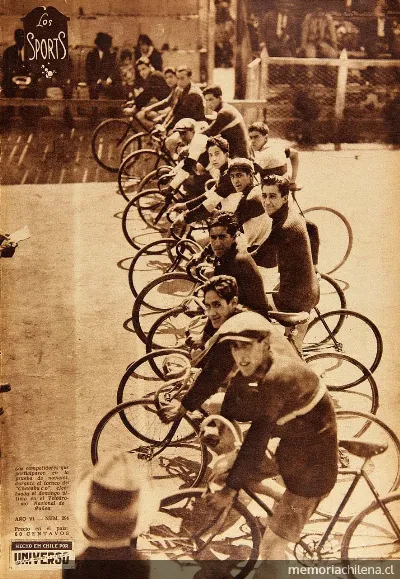 Portada de Los Sports : año 6, número 298, 23 de noviembre de 1928 — 1928 | Chile de Ayer