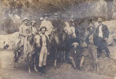Arrieros, hacia 1900 — 1900 | Chile de Ayer