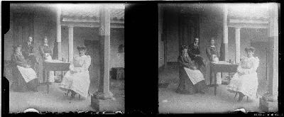 Niñas Huidobro Valdés, 1905, Chimbarongo — 1905 | Chile de Ayer