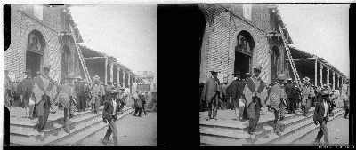 Salida de misa en Placilla, 1905 — 1905 | Chile de Ayer