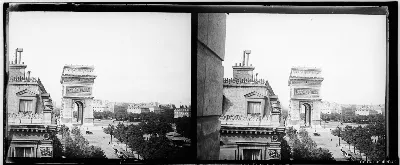 Arco de Triunfo de París, Francia, septiembre 1907 — 1907 | Chile de Ayer