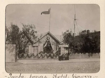 Hotel Génova, Punta Arenas, 1906 — 1906 | Chile de Ayer