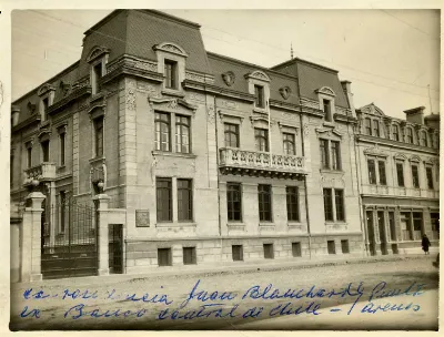 Palacio de Juan Blanchard, Punta Arenas, hacia 1920 — 1920 | Chile de Ayer
