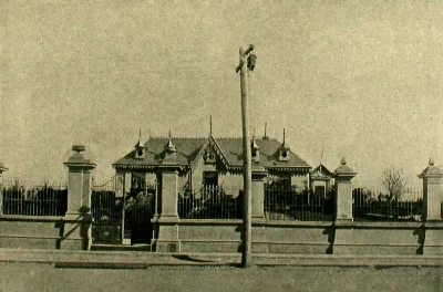 Casa particular de Elías Braun, Punta Arenas, 1906 — 1906 | Chile de Ayer