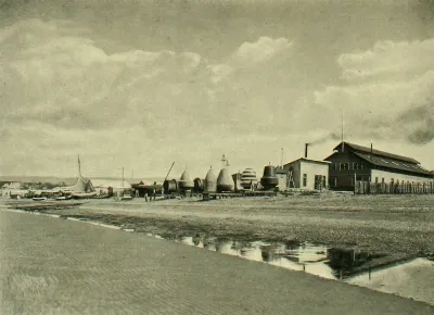 Maestranza del apostadero de Magallanes, 1906 — 1906 | Chile de Ayer