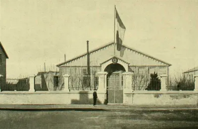 Casa de Juan Blanchard y Agencia Consular de Francia, Punta Arenas, 1906 — 1906 | Chile de Ayer