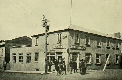 Casa comercial de Hoeneisen y Cia., Punta Arenas, 1906 — 1906 | Chile de Ayer