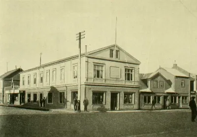 Casa de comercio de J. H. A. Wehrhahn, Punta Arenas, 1906 — 1906 | Chile de Ayer