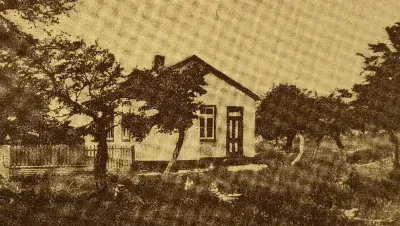 Casa de capataces de una estancia magallánica, 1924 — 1924 | Chile de Ayer