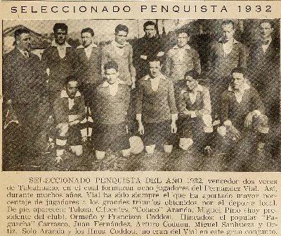 Seleccionado penquista 1932 — 1948 | Chile de Ayer