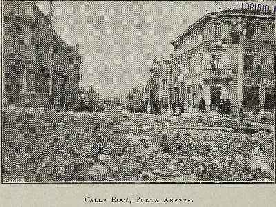 Calle Roca, Punta Arenas, 1920 — 1920 | Chile de Ayer
