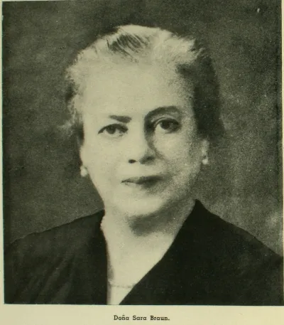 Sara Braun, 1862-1955 — 1943 | Chile de Ayer