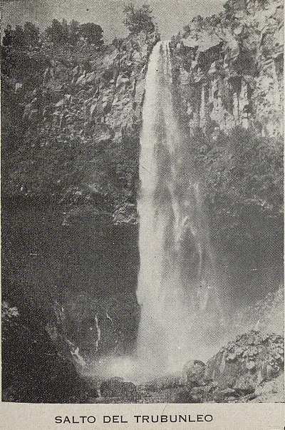 Salto del Trubunleo, 1939 — 1939 | Chile de Ayer