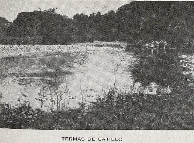 Termas de Catillo, 1939 — 1939 | Chile de Ayer