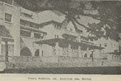 Vista del Hotel Pucón, 1940 — 1940 | Chile de Ayer