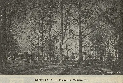 Parque Forestal, 1940 — 1940 | Chile de Ayer