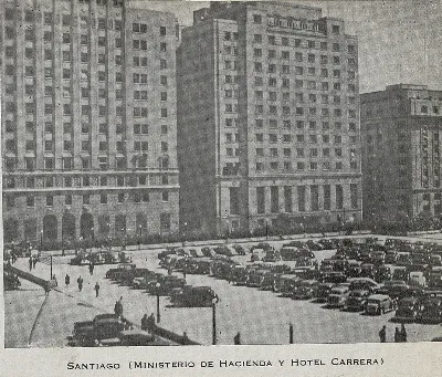 Hotel Carrera, Santiago, 1941 — 1941 | Chile de Ayer