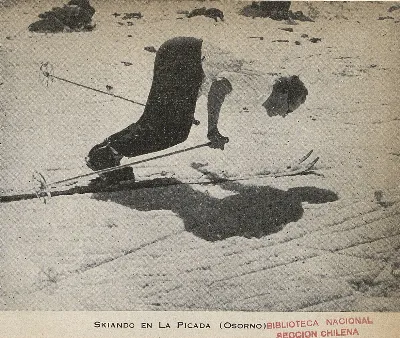 Cancha de esquí, Osorno, 1942 — 1942 | Chile de Ayer