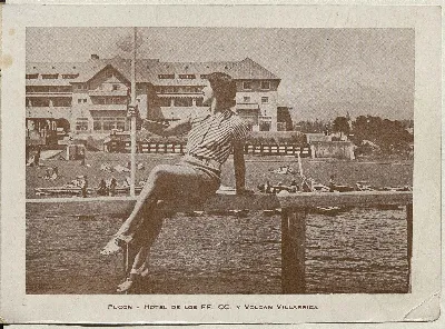 Hotel Pucón y Volcán Villarica, 1942 — 1942 | Chile de Ayer