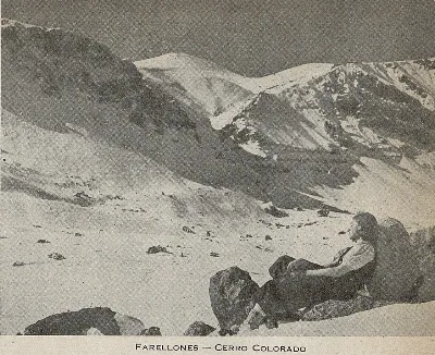 Farellones, Cerro Colorado, 1944 — 1944 | Chile de Ayer